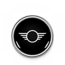 (04)Car Interior Metal Emblem Badge Stickers Decals Decoration for Compatible Brands Car Accessories