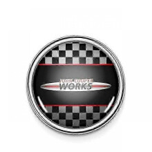 (19)Car Interior Metal Emblem Badge Stickers Decals Decoration for Compatible Brands Car Accessories
