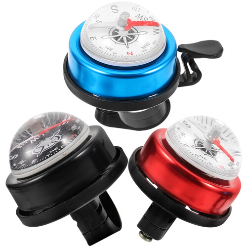 3Pièces Alliage Aluminium Avertisseur Couleurs Variées