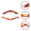 2Stk. String Gitarren- -Trennungs-Pflege- -Schlaufe 2