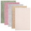 Glitzer Bastelpapier Glänzende Bunt 5er Pack 1