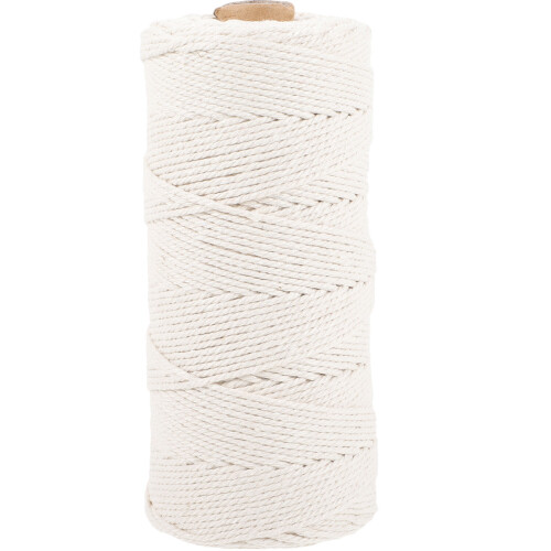 White Baumwolle Macrame Für Wanddekoration Und Verpackung 1