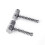 4 Strings Electric Guitar Bridge Saddle String Saddle-chrome 6