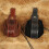 Medieval PU Leather Pouch Portable Drawstring-dark brown 4