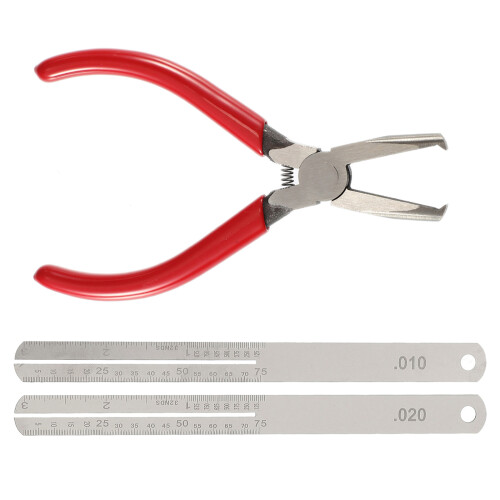Fret Puller Flat Head Plier Bass Guitar-Pliers with 2 Spacer