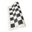 Leather Tournament Chess Board Non Slip-Black White Small 1