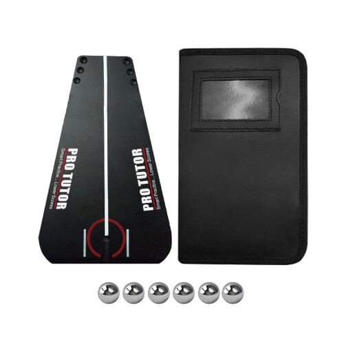 Golf Putting for Indoor/Outdoor Golf Putting Alignment Aid Pad