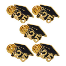 5 Abschlusszeit Pin Erinnerungsanstecknadel Für