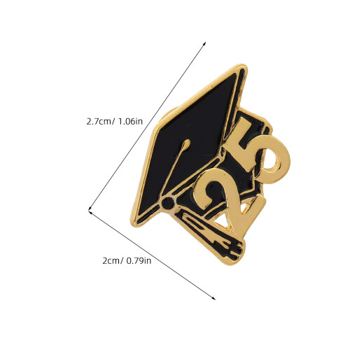 5 Abschlusszeit Pin Erinnerungsanstecknadel Für 2