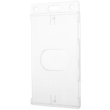 1Set Badgehalter .93x2.36x0.12in Größe Für Einfache Entnahme