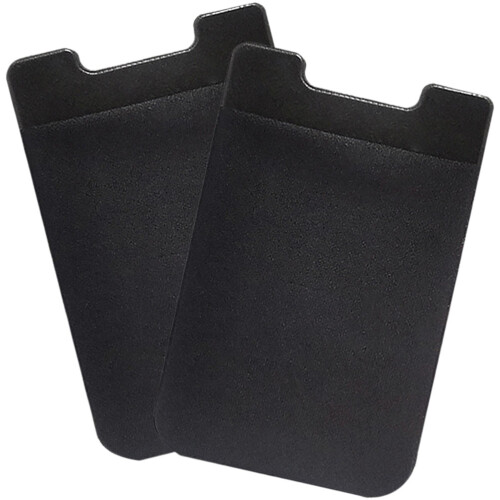 6 Elastische Handybrieftasche Münzbeutel PVC Aufkleber