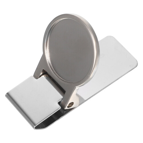 Metal Geldklammer Silber 1 2