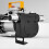 Black Steel Motor Mounting Stand Versatile Motor Bracket Base 5