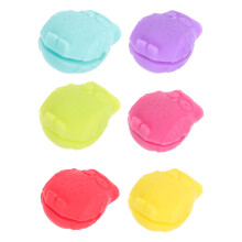 6St Silikon Weinkelch Identifikatoren Bunte Farben