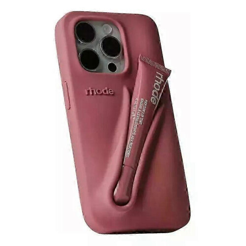 Funda Rhode Hailey Bieber Original Con Labial Para iPhone Pamolo
