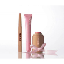 suitable for rhode the pink edit blush and lip trio
