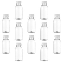 12St 250Ml Transparente Kunststoff Milchbehälter Trinkflaschen