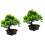 2St Künstlicher Bonsai-Kiefernbaum In Topf 6