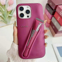 (13)Rhode Lip Gloss Raspberry Phone Case for iPhone 16 15 14 13 12 11 Pro Max
