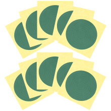10 Blatt Selbstklebende Druckmessgerät Aufkleber Indikator