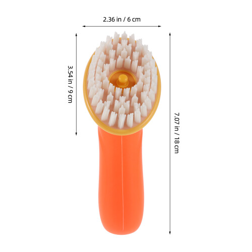 Dog Bath Shampoo Brush Ergonomisches Abs Tpr Pp 1Stück 1