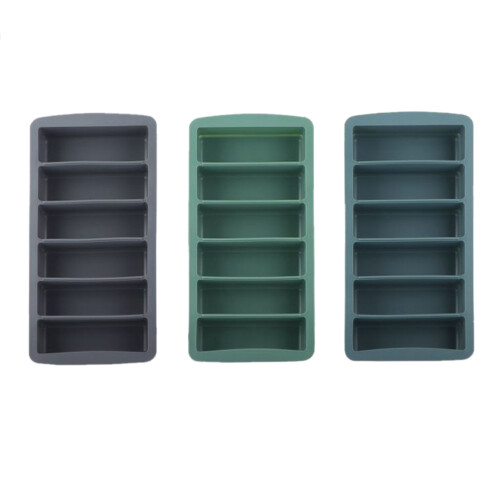 Ice Cube Mold Dunkelblau Silikon 1St 9,6 X 4,7 In 1