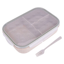 Lunch Box Pp Mit Geteilten Fächern Für Familiengebrauch 8,9X6,3In
