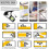 300mm Combination Square 12" Adjustable Right Angle Ruler Set 9
