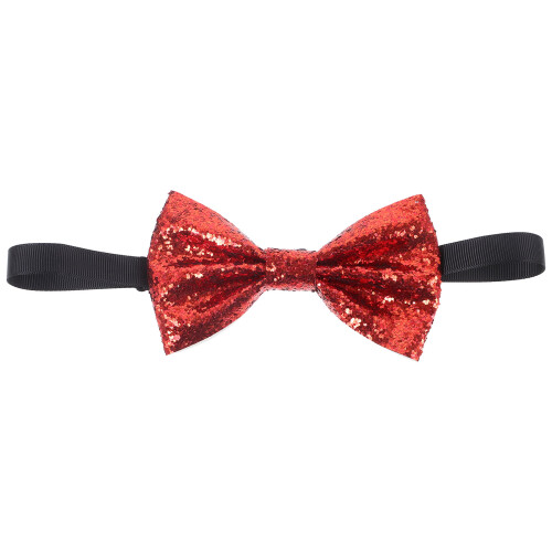 Herren Vorgebundene Glitzer Fliege Formelle Verstellbare 1 Set