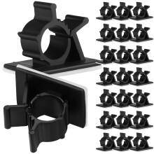 50 Selbstklebende Kabelklemme Halter Kabelbefestigungsklammern