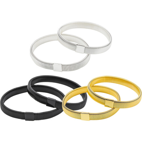 6 Elastische Armband Manschetten Für Männer