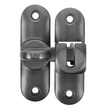 Barn Door Lock Zinklegierung 1 Satz 3,1x0,9x0,7 Zoll