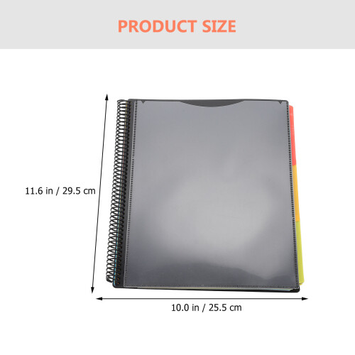 Folder Halter Spiralbindung Dokumentenmappe Zur Aufbewahrung 1 1
