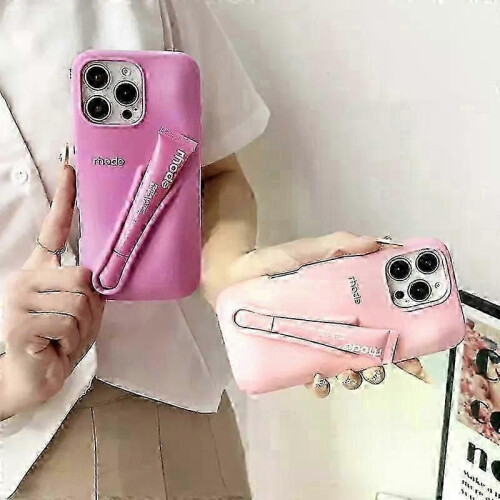 (16Pro) Rhode Lip Gloss Raspberry Phone Case for iPhone 16 15 14 13 12 11 Pro Max 2