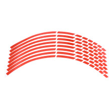 Car Sticker Decal For Motorcycle Decoration Stickers Red Wheel Decals