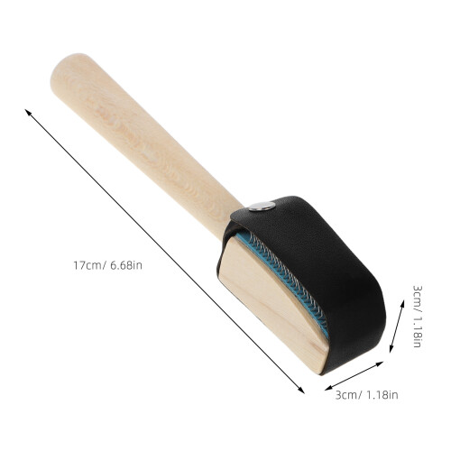 Brosse Cirage Chaussures Bois Beige Usage Quotidien Polyvalent 1