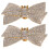 Worgeous 2 Absatz Schleife Schuhe Deko Accessoires 3