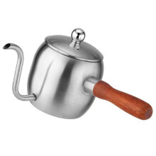 Handgebrühte Kaffeekanne Silber 1 Stk 7,05x4,53x3,66 Zoll