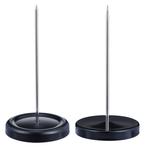 2 Memo Halter Metall Rechnungshalter Stick