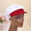 Mesh Arbeitsmütze Kochmütze Rot Unisex 4
