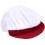 Mesh Arbeitsmütze Kochmütze Rot Unisex 5