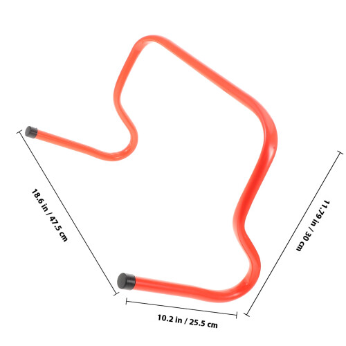 Trainingshürden Für Athleten Orange 1 Satz 1