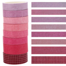 Masteelf 8 Uni Washi Tape Einfacher Stil Selbstklebend