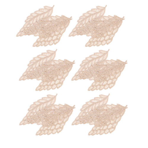 25 Stk. Kleidungsflicken Polyester-Garn Mit Blütenblätter-Design 1