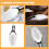 Raindrops Chipschöpf Für Partys Kunststoff 2er Pack 6