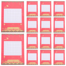 Raindrops Oefenpapier Voor Kaligrafiepapier Rood 1 Set