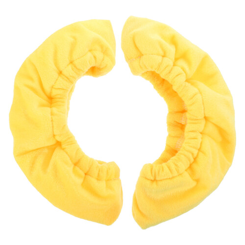 1 Paar Eisschuhüberzieher In Gelb Polyester Zum Schutzgebrauch
