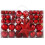 Gr8 Home Red 101 Piece Hanging Christmas Tree Baubles 1