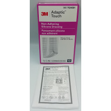 Adaptic touch silicone sterile non adhesive 7.6cm x 5cm pack of 10 - REF:TCH501