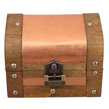 1Vintage Opbergkist Met En Slot